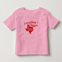 Everything's bigger in Texas State Shape Toddler