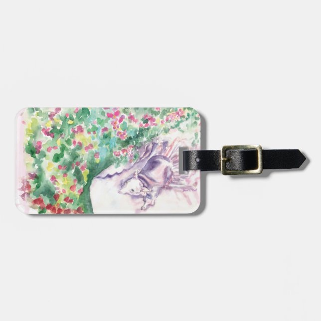 Everything's Comin' Up Rosie Luggage Tag (Front Horizontal)