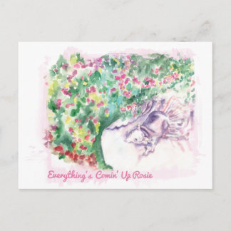 Everything's Comin' Up Rosie Postcard