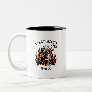 Everything's Fine Gen X Mug