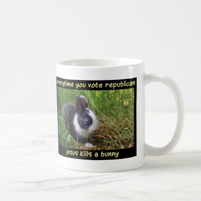 everytime you vote republican... coffee mug (Right)