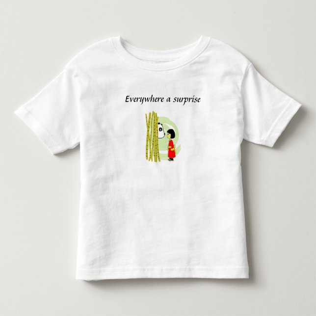 Everywhere a surprise toddler T-Shirt (Front)