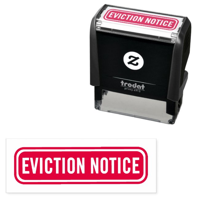 Eviction Notice Office Stamp (In Situ)