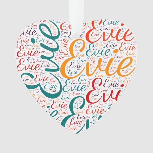 Evie Ornament (Front)