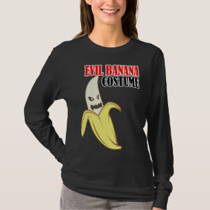 Evil Banana Costume Funny T-Shirt