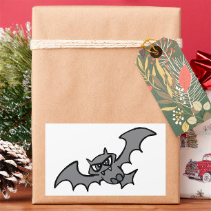 Evil Bat Rectangular Sticker