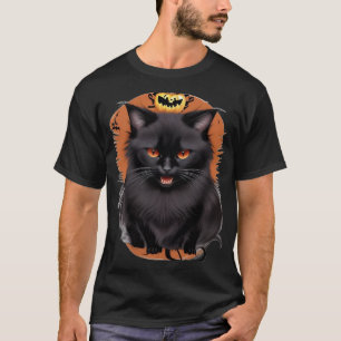 Evil Black Cat T-Shirt