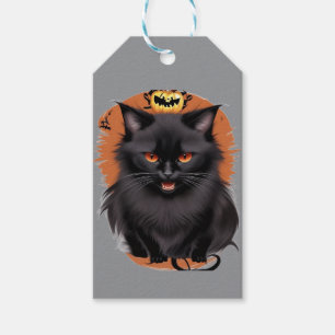 Evil Black Cat Tags