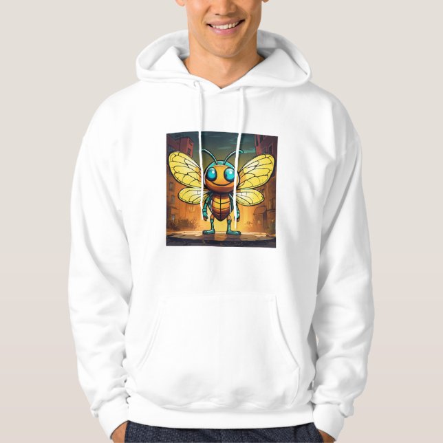 "Evil Cartoon Mosquito T-Shirt  Hoodie (Front)