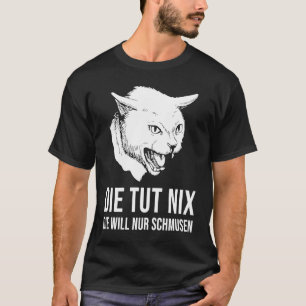 Evil Cat Die tut nix die will nur schmusen T-Shirt