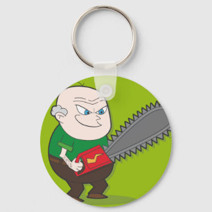 Evil Chainsaw man Key Ring
