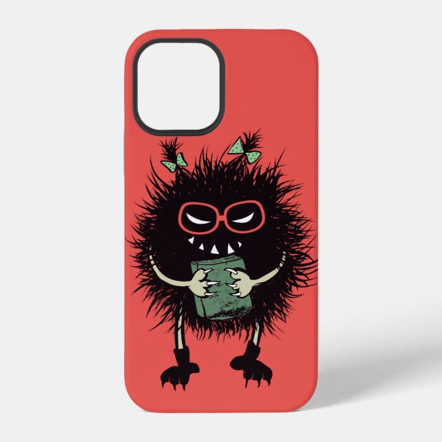 Evil Character Gothic Book Lover iPhone Case (Back)