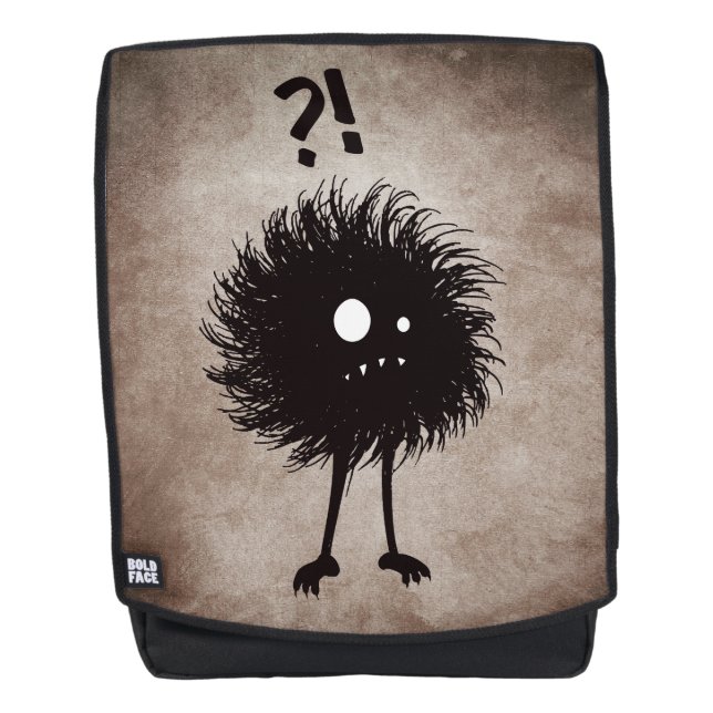 Evil Character Wondering Dark Gothic Backpack (Front)