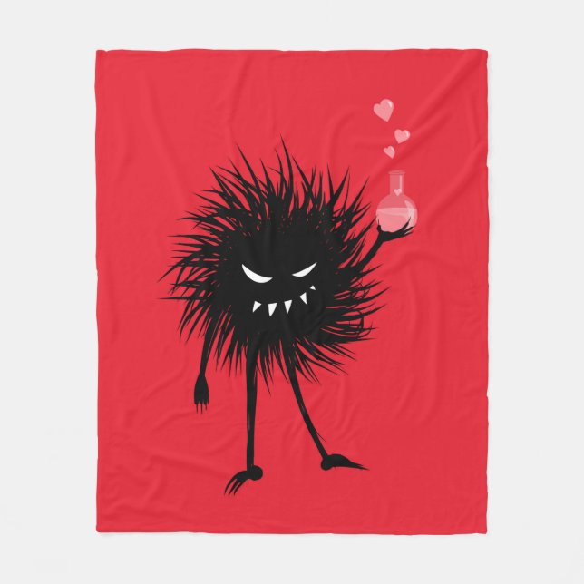 Evil Chemistry Character Love Potion Fleece Blanket (Front)