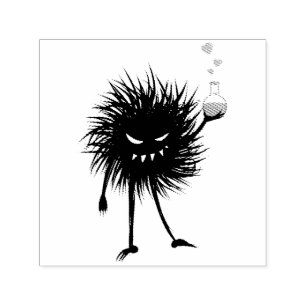 Evil Chemistry Character Love Potion Self-inking Stamp