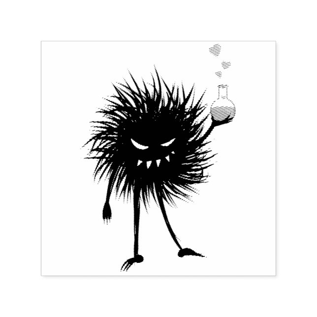 Evil Chemistry Character Love Potion Self-inking Stamp (Design)