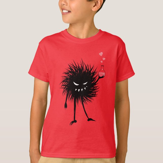 Evil Chemistry Character Love Potion T-Shirt (Front)