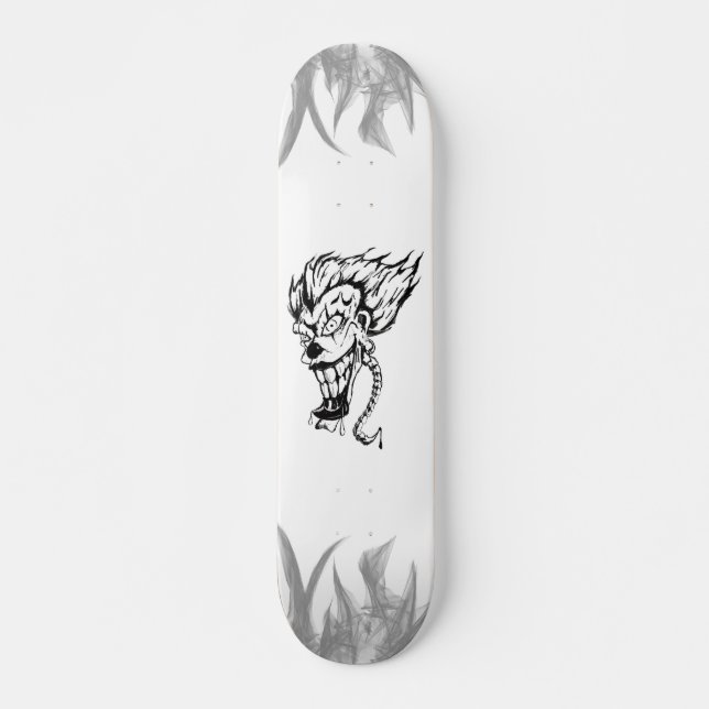 Evil clown Skate board (Front)