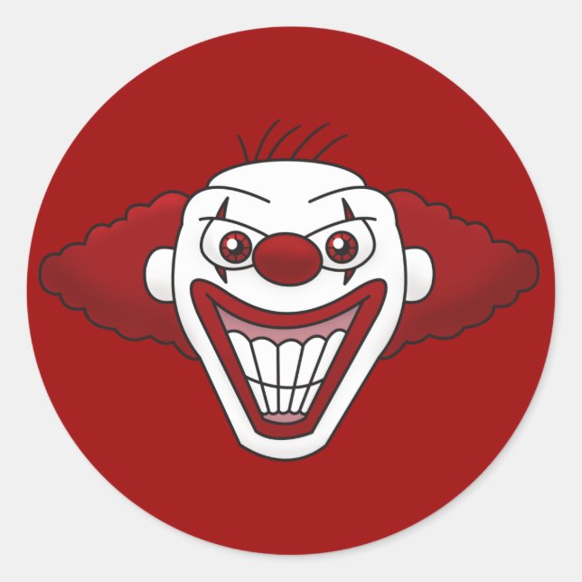 Evil Clown Stickers (Front)