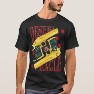 Evil Clown T Shirt - Golden Desert Eagle