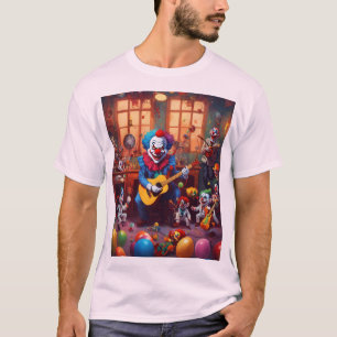 Evil Clowns and Mad Scientist in a Musical Laborat T-Shirt