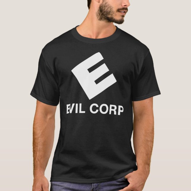Evil Corp Logo - Mr Robot Essential  T-Shirt (Front)