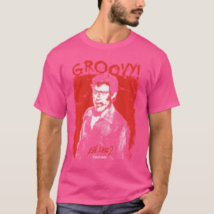 Evil Dead 2 Ash Williams Bloody Groovy Horror Come T-Shirt