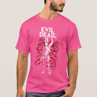 Evil Dead 2 Ash withhe Book ofhe Dead Horror Movie T-Shirt