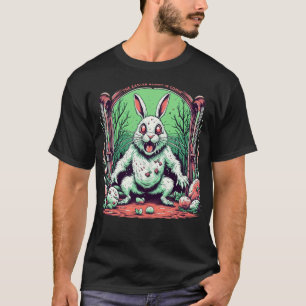 Evil Easter Bunny Horror T-Shirt