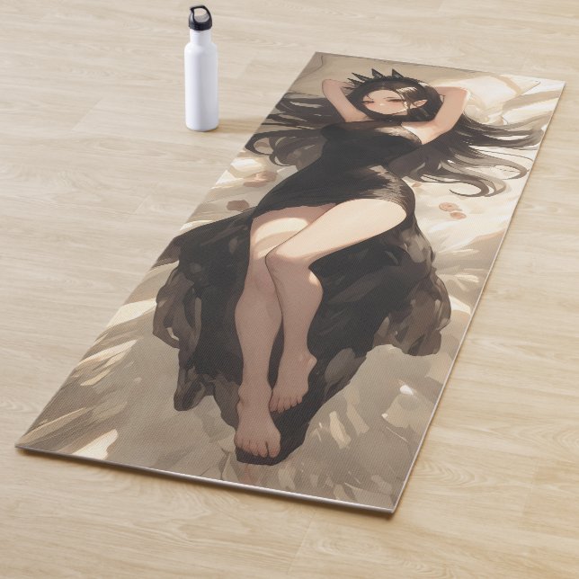 Evil Elf Queen Anime Yoga Mat (In Situ)