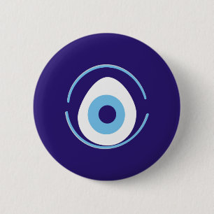 Evil Eye 6 Cm Round Badge