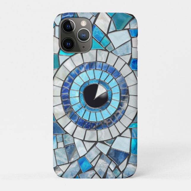Evil Eye Amulet Mosaic Art Case-Mate iPhone Case (Back)