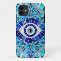 Evil Eye Amulet Mosaic Art