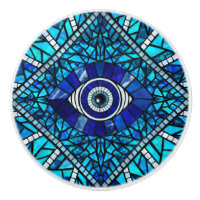 Evil Eye Amulet Mosaic Art
