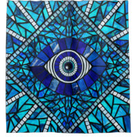 Evil Eye Amulet Mosaic Art