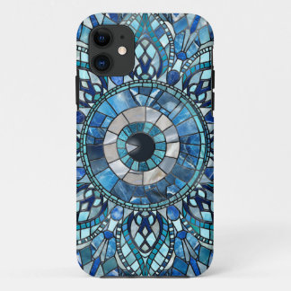 Evil Eye Amulet Mosaic Mandala Art iPhone 11 Case