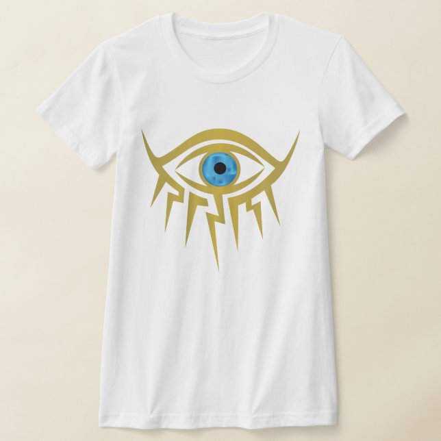 Evil Eye and All Seeing Eye t-shirt (Laydown)