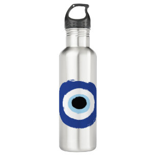 Evil Eye Artistic Blue Greek 710 Ml Water Bottle