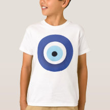 Evil Eye Artistic Blue Greek