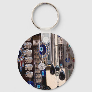 Evil Eye Charms Key Ring