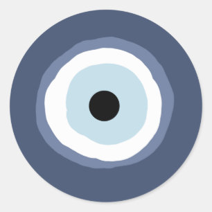 Evil Eye Classic Round Sticker