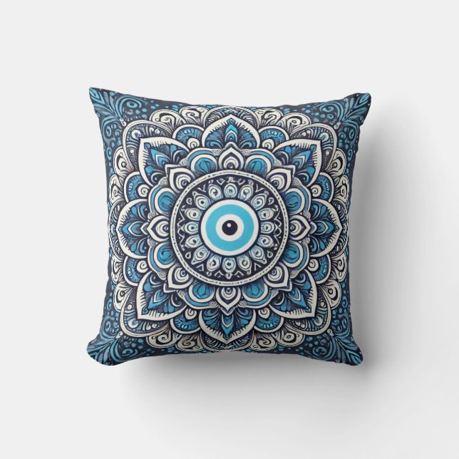 Evil eye cushion (Front)