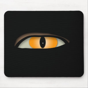 Evil Eye Design Mouse Mat