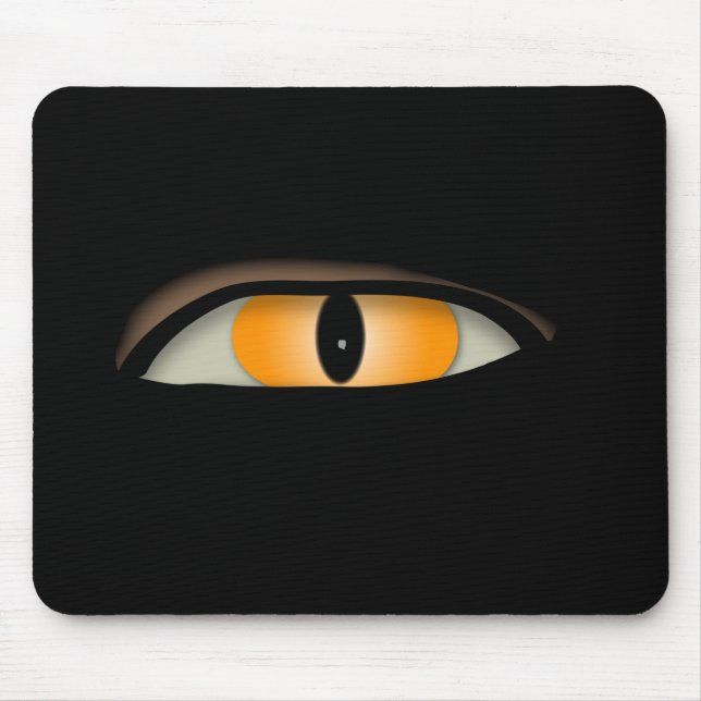 Evil Eye Design Mouse Mat (Front)