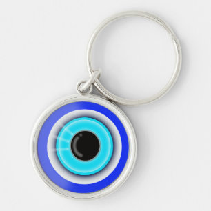 Evil Eye Esoteric Good Luck Symbol - Key Ring
