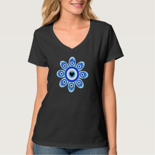 Evil Eye Floral Esoteric Mystical Aesthetic T-Shirt
