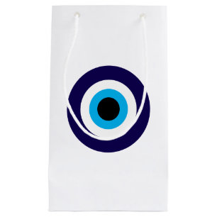 Evil Eye gift bags with lucky blue mati symbol