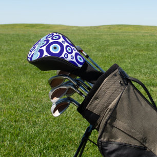 Evil Eye, Greek Eye, Turkish Eye, Mati, Your Name Golf Head Cover