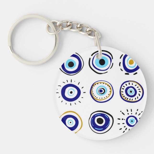 Evil Eye Key Chain (Front)
