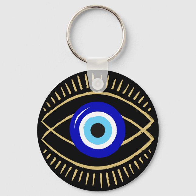 Evil Eye Key Ring (Front)